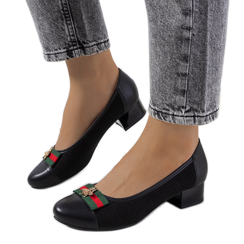 Salón negro calado Seema Salón negro calado Seema