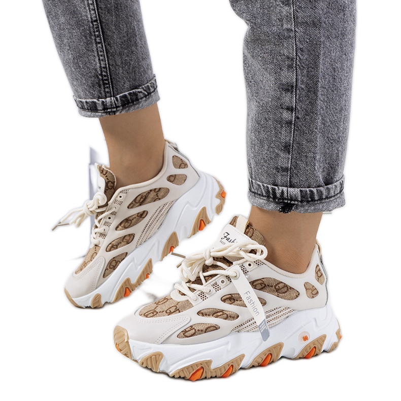 Zapatillas beige de mujer de Melsen