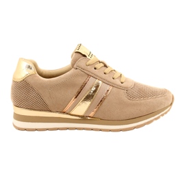 M.Daszyński Deportivas Mujer Beige MR2169 M.Daszyński Deportivas Mujer Beige MR2169