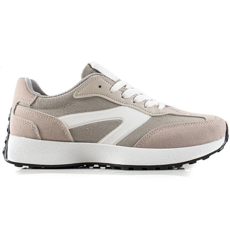 TRENDI Calzado deportivo clásico beige TRENDI Calzado deportivo clásico beige