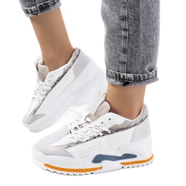 Deportivas blancas de mujer Savanne blanco