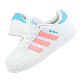 Zapatillas Adidas Breaknet W GY6015 blanco azul rosa
