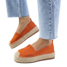 Alpargatas de mujer Rhianne en naranja