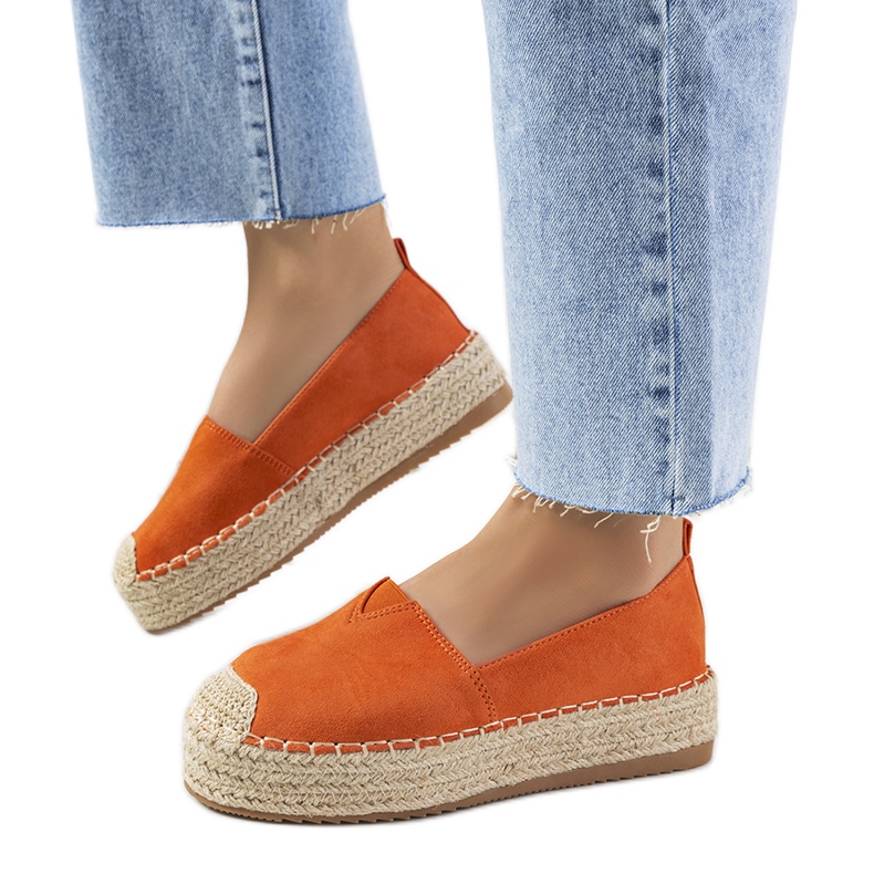 Alpargatas de mujer Rhianne en naranja Alpargatas de mujer Rhianne en naranja