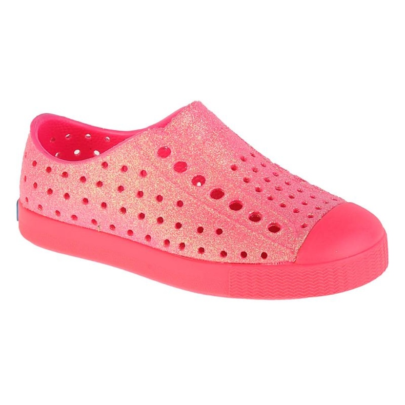 Native zapatos nativos jefferson bling jr 13100 112-5597 ['rosado'] oro rosa