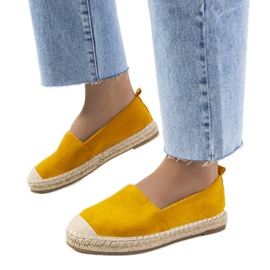 Alpargatas de mujer Mathea amarillas amarillo