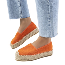 Alpargatas caladas Capelle Naranja