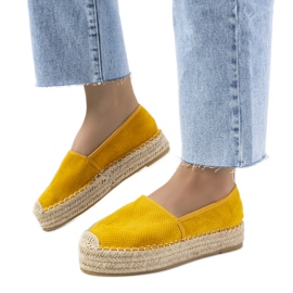 Alpargatas caladas Capelle amarillo