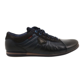 Lemar Zapato piel hombre 1615 azul marino