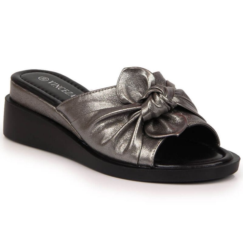 Zapatillas con cuña Vinceza W JAN115B plata Zapatillas con cuña Vinceza W JAN115B plata