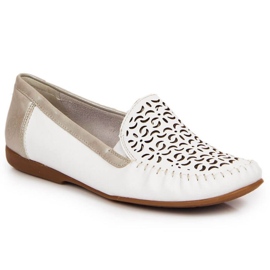 Mocasines calados Rieker W RKR522 blanco