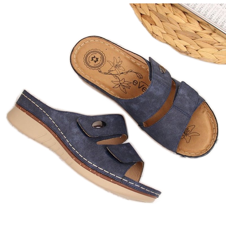 Cuñas velcro eVento W EVE224A azul marino
