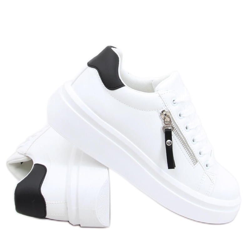 Zapatillas de mujer Lerato BLANCO / NEGRO