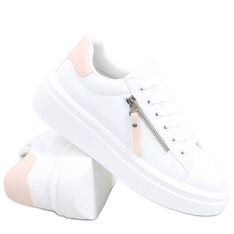 Zapatillas mujer Lerato BLANCO / ROSA rosado