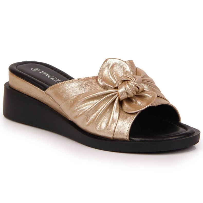 Zapatillas cuña Vinceza W JAN115A dorado Zapatillas cuña Vinceza W JAN115A dorado