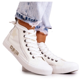 Zapatillas Altas Clásicas Big Star JJ274379 Blanco Zapatillas Altas Clásicas Big Star JJ274379 Blanco