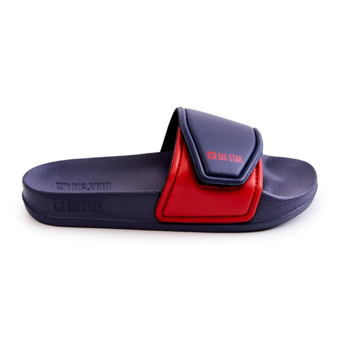 Pantuflas Infantiles Ligeras Big Star JJ374351 Azul Marino rojo