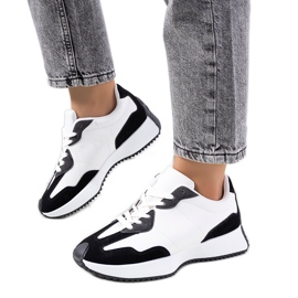 Deportivas negras de mujer Cohen blanco negro Deportivas negras de mujer Cohen blanco negro