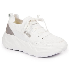 Deportivas plataforma Big Star W JJ274604 blanco