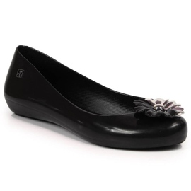 Bailarinas Meliski con flor Zaxy W INT1712 negro