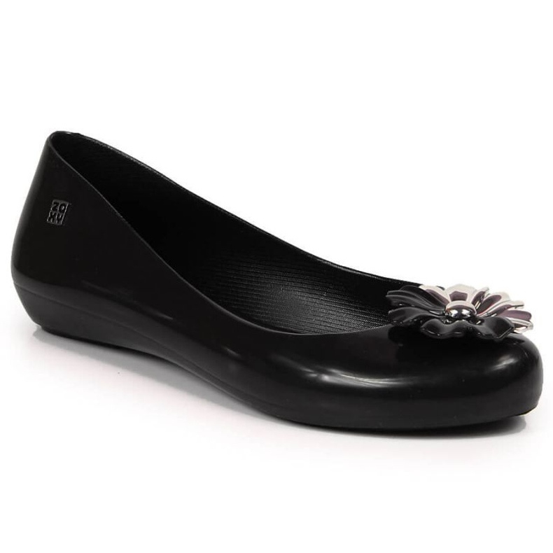 Bailarinas Meliski con flor Zaxy W INT1712 negro