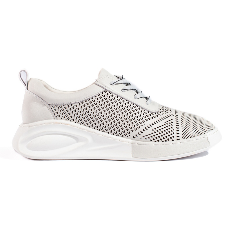 ARTIKER Zapatillas de piel ligera gris