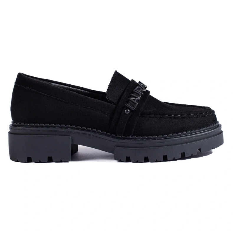 Mocasines La.Fi de moda negro