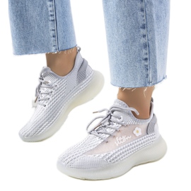 Deportivas deportivas de mujer grises Molema