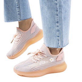 Deportivas mujer rosa Molema gris