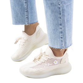 Deportivo mujer beige Molema