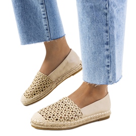 Alpargatas beige Kiomi