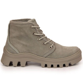 Deportivas de piel gris Filippo W PAW325B Deportivas de piel gris Filippo W PAW325B