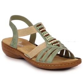 Verde Sandalias elásticas Rieker W RKR512