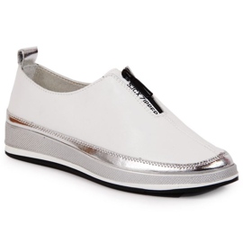 Zapatos de piel T.Sokolski W SCA153A blanco