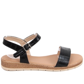 Sandalias mujer Mervat Negro