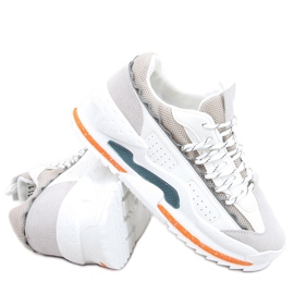 Deportivas mujer Altos Blanco multicolor Deportivas mujer Altos Blanco multicolor