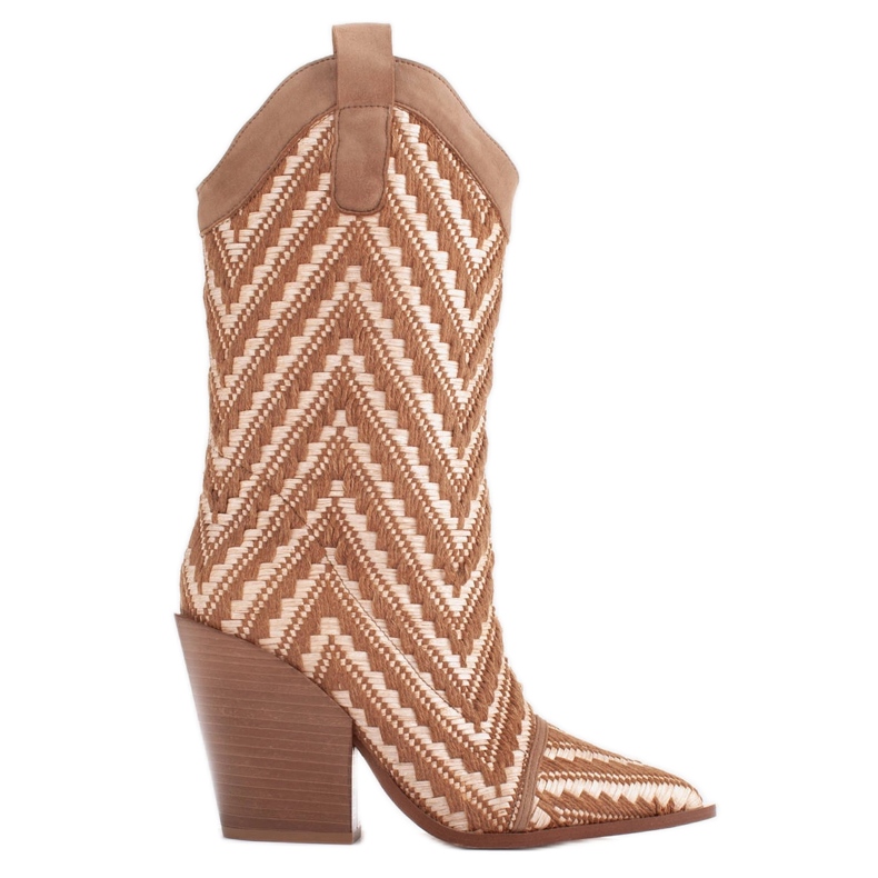 Marco Shoes Bota cowboy marrón-beige