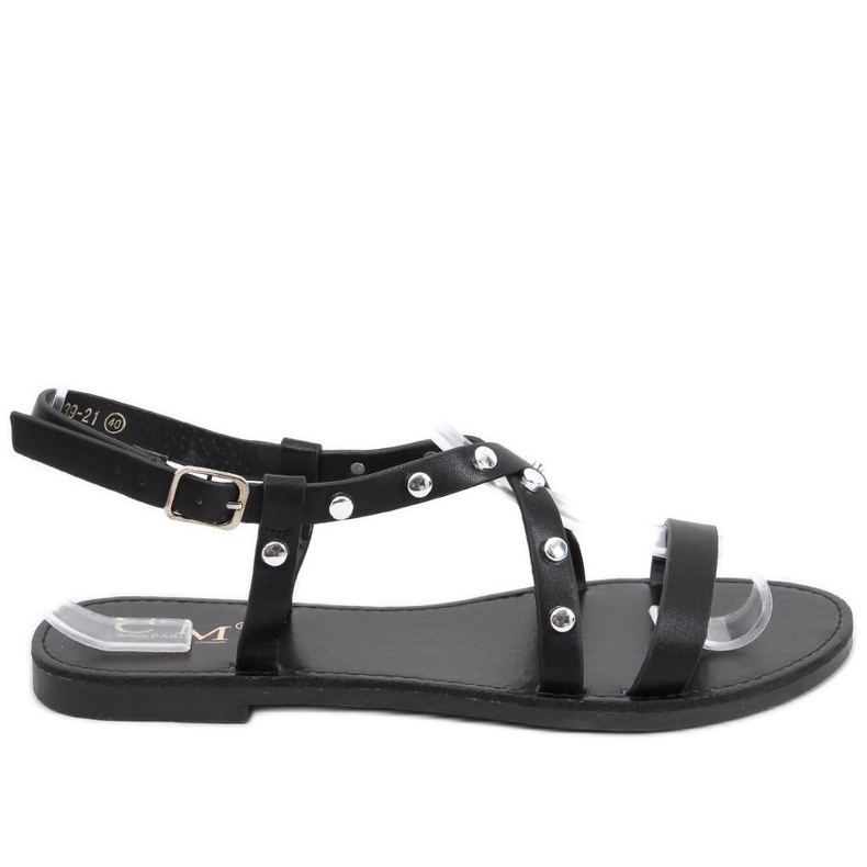 Sandalias mujer Badra Negras negro