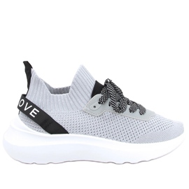 Calcetines calcetines Otino plateados gris Calcetines calcetines Otino plateados gris