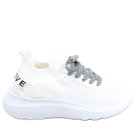Deportivas medias blancas Otino blanco