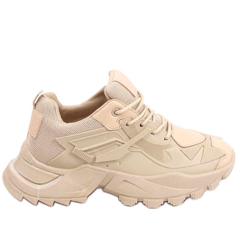 Zapatillas deportivas de mujer Sana Kaki beige