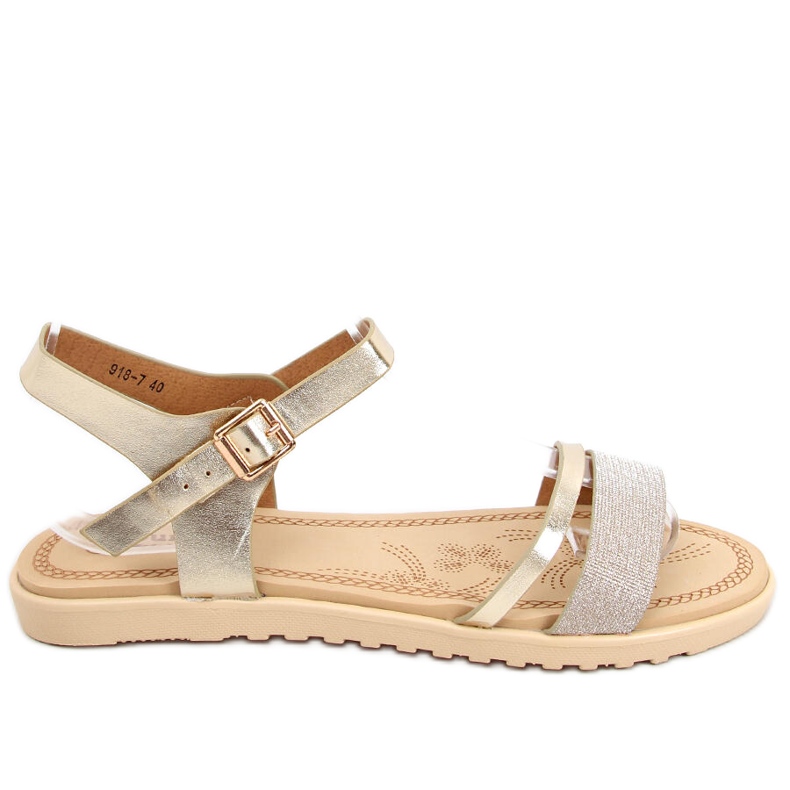 Sandalias mujer Tenda Gold dorado