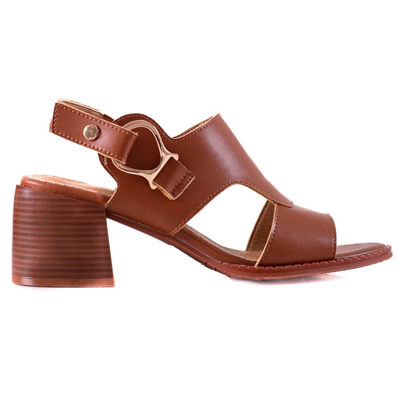 Elegantes sandalias de piel LA.FI marrón Elegantes sandalias de piel LA.FI marrón