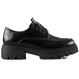 La.Fi Zapatos de moda con cordones negro