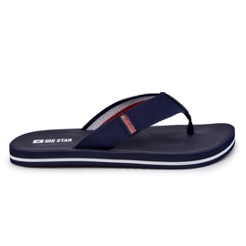 Chanclas hombre Big Star JJ174518 Azul marino