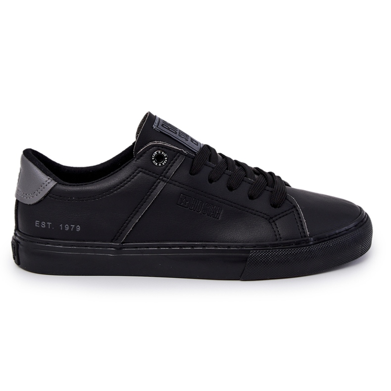 Sneakers Hombre Piel Big Star JJ174108 Negro