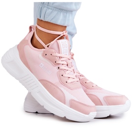 Zapatillas de deporte de moda Zapatos deportivos Big Star JJ274595 Rosa rosado