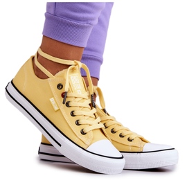 Zapatillas Bajas Mujer Big Star JJ274A002 Amarillo Zapatillas Bajas Mujer Big Star JJ274A002 Amarillo