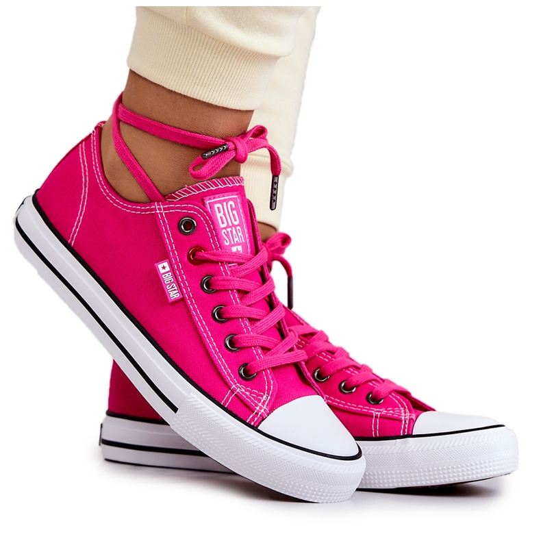 Zapatillas Bajas de Mujer Big Star JJ274A005 Fucsia rosado