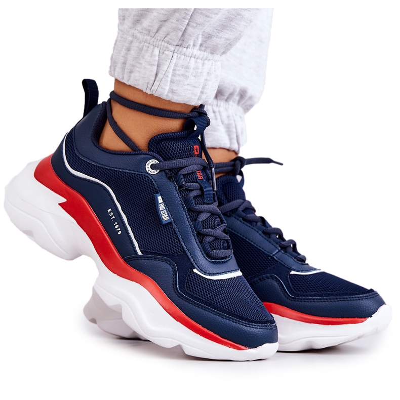 Deportivas mujer Big Star JJ274A117 Azul marino